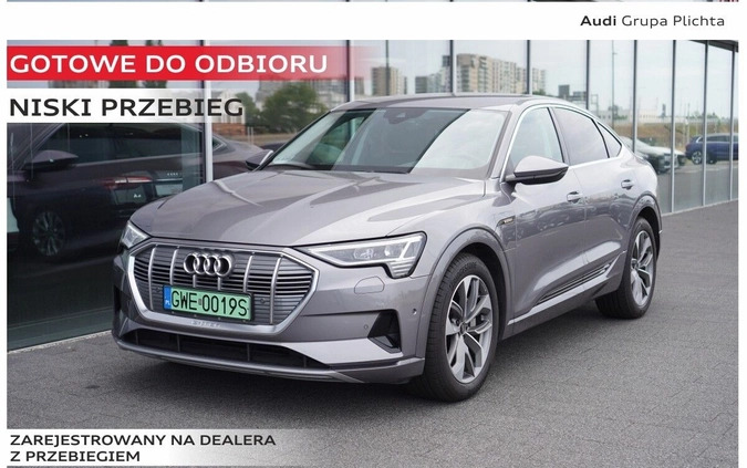 samochody osobowe Audi e-tron cena 219000 przebieg: 15633, rok produkcji 2022 z Węgliniec